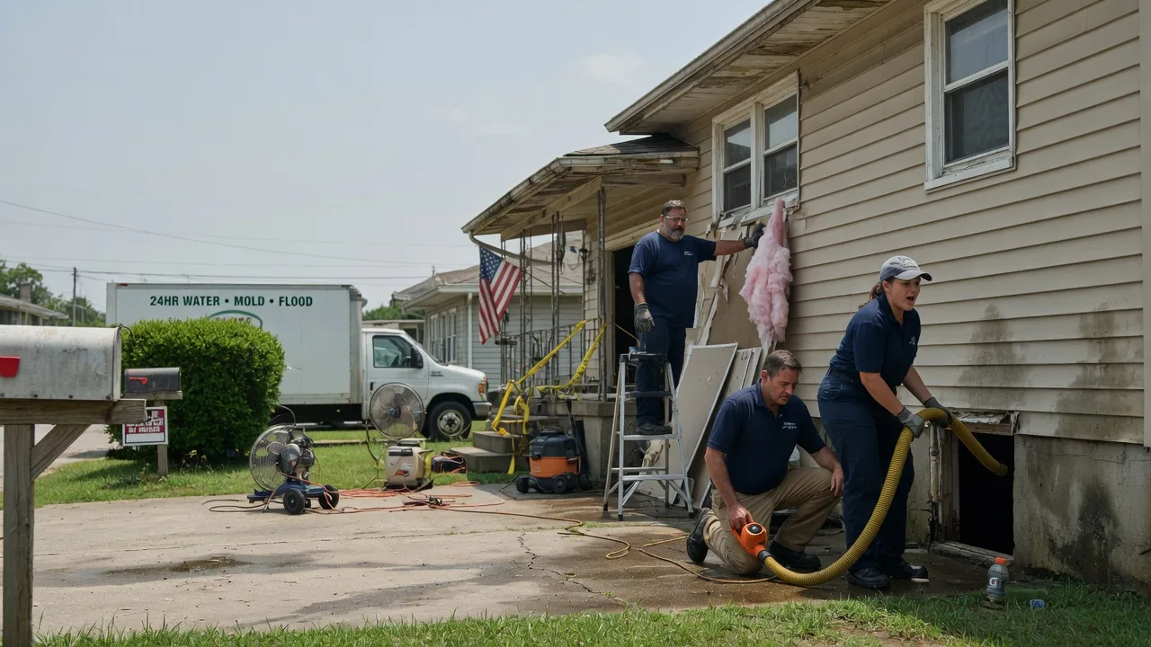 Water Damage Repair in Russiaville, IN near me